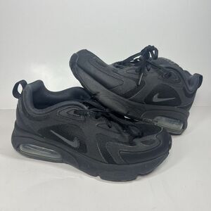 Nike Air Max 200 Sneakers - Us Youth's 4 Black